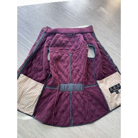 Barbour Dark Navy Quilted Gilet Vest - Picture 3 of 6